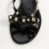 Mules en caoutchouc Rockstud