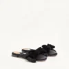 Mules en satin Reinette