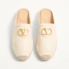 Mules Vlogo Signature en cuir de veau grainé 25 mm Mules Vlogo Signature en cuir de veau grainé 25 mm