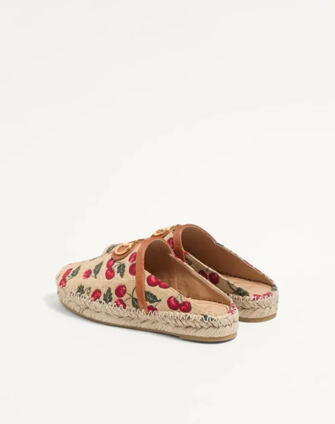 Mules Vlogo Signature à motif Cherryfic 25 mm Mules Vlogo Signature à motif Cherryfic 25 mm