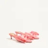 Mules Yolande en satin 45 mm Mules Yolande en satin 45 mm