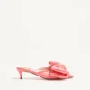 Mules Yolande en satin 45 mm Mules Yolande en satin 45 mm