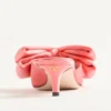 Mules Yolande en satin 45 mm Mules Yolande en satin 45 mm