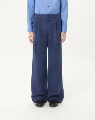 Pantalon cargo en denim