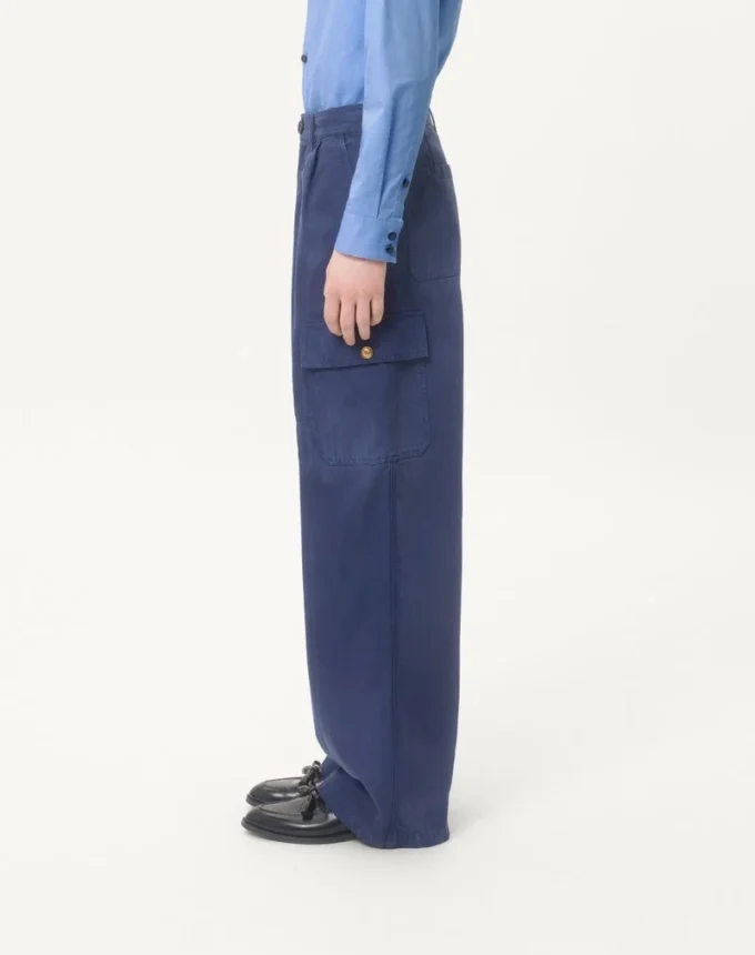 Pantalon cargo en denim Pantalon cargo en denim