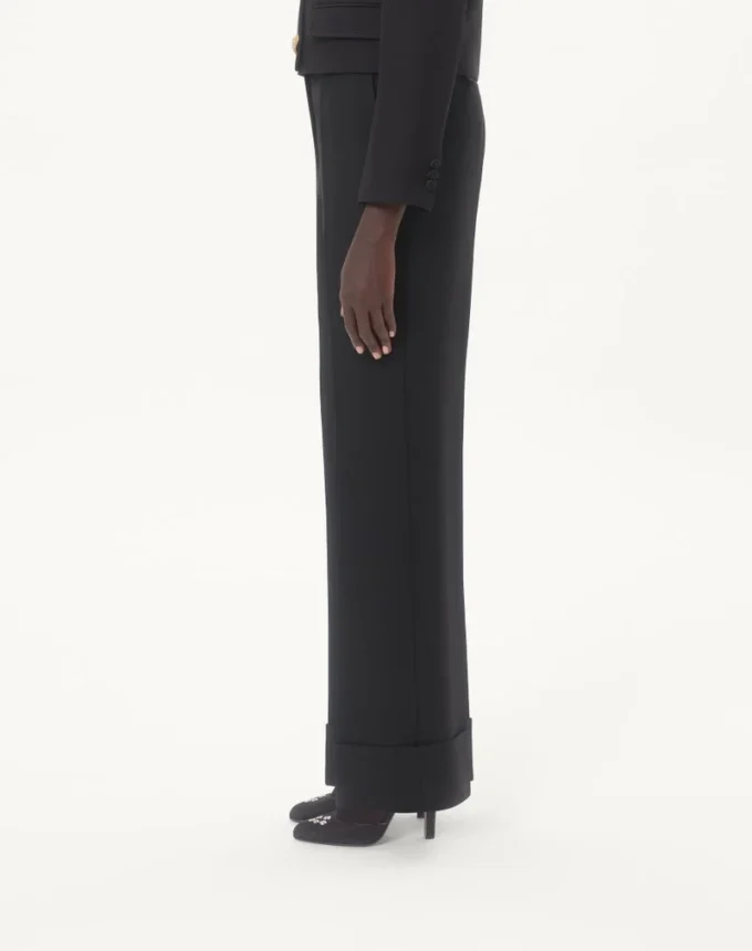 Pantalon en crêpe couture Pantalon en crêpe couture