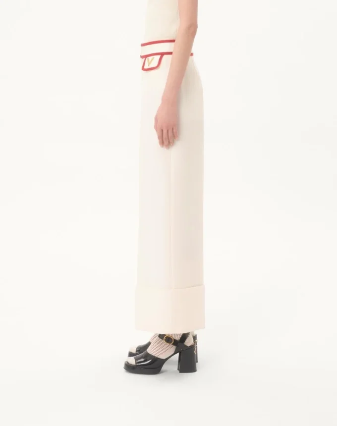 Pantalon en crêpe couture Pantalon en crêpe couture