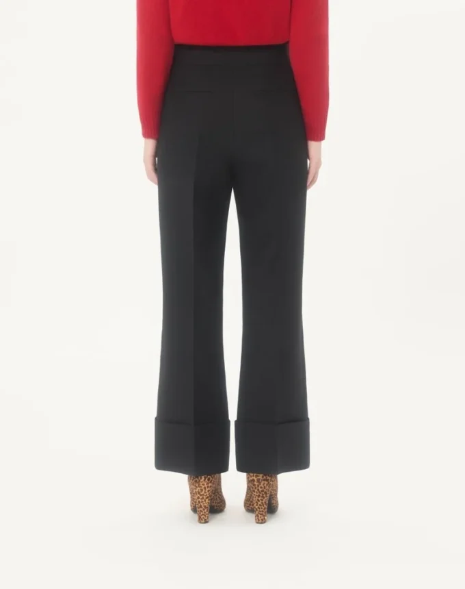 Pantalon en crêpe couture Pantalon en crêpe couture