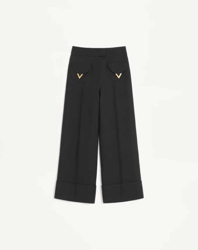 Pantalon en crêpe couture Pantalon en crêpe couture