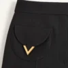 Pantalon en crêpe couture Pantalon en crêpe couture