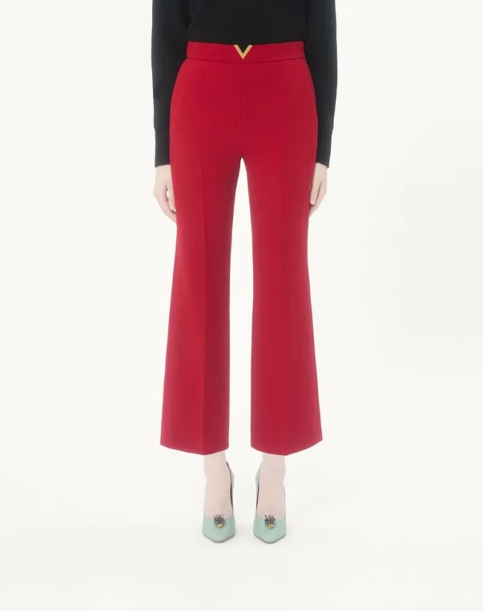 Pantalon en crêpe de laine Pantalon en crêpe de laine