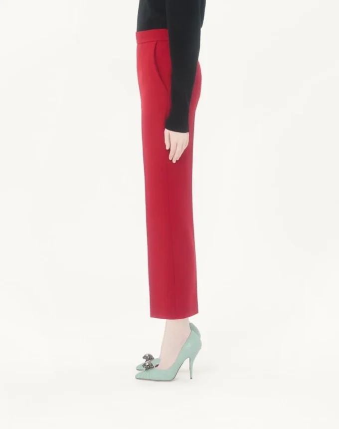 Pantalon en crêpe de laine Pantalon en crêpe de laine