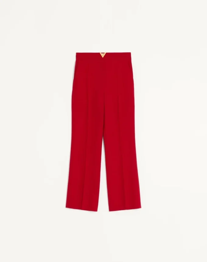 Pantalon en crêpe de laine Pantalon en crêpe de laine