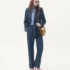 Pantalon en denim chambray Pantalon en denim chambray