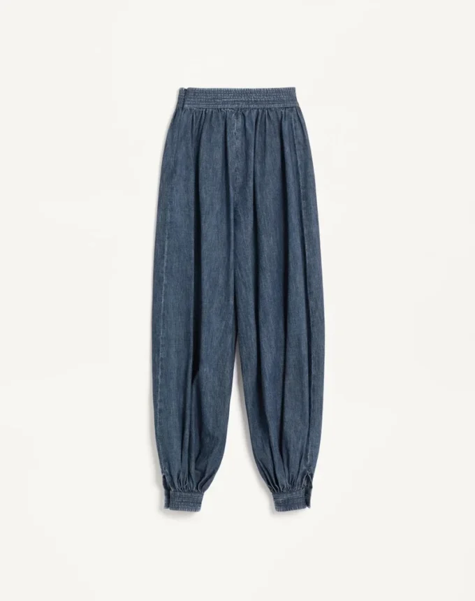 Pantalon en denim chambray Pantalon en denim chambray