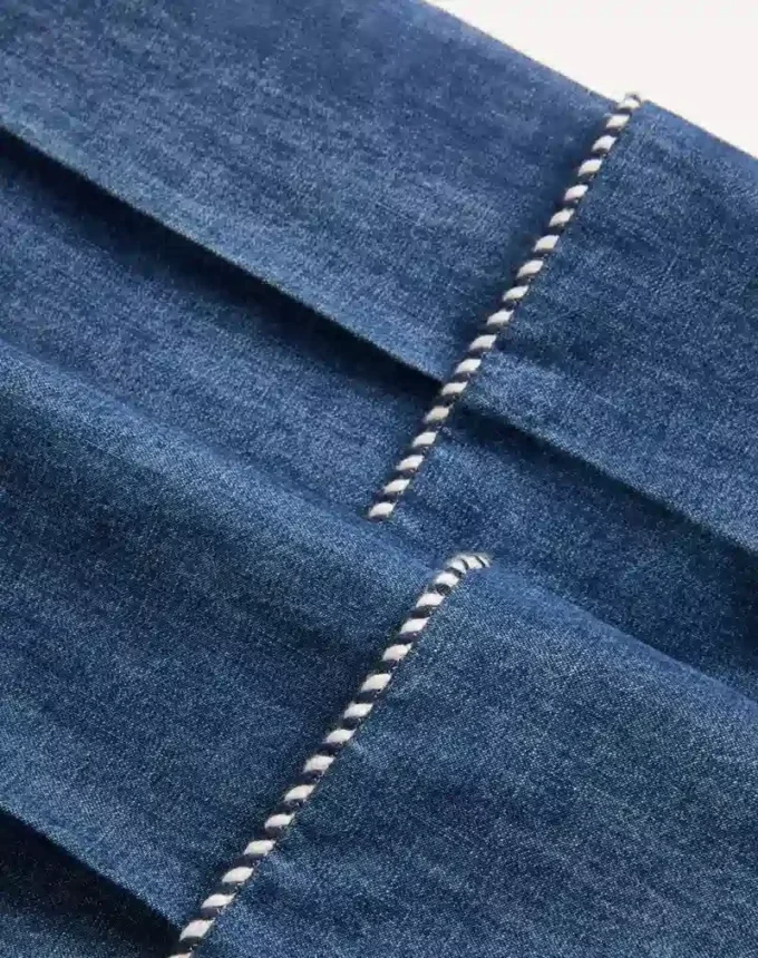Pantalon en denim chambray Pantalon en denim chambray