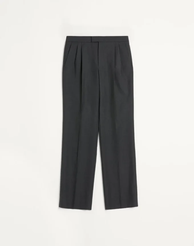 Pantalon en gabardine de laine Pantalon en gabardine de laine