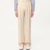 Pantalon en gabardine de laine Pantalon en gabardine de laine