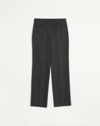 Pantalon en gabardine de laine