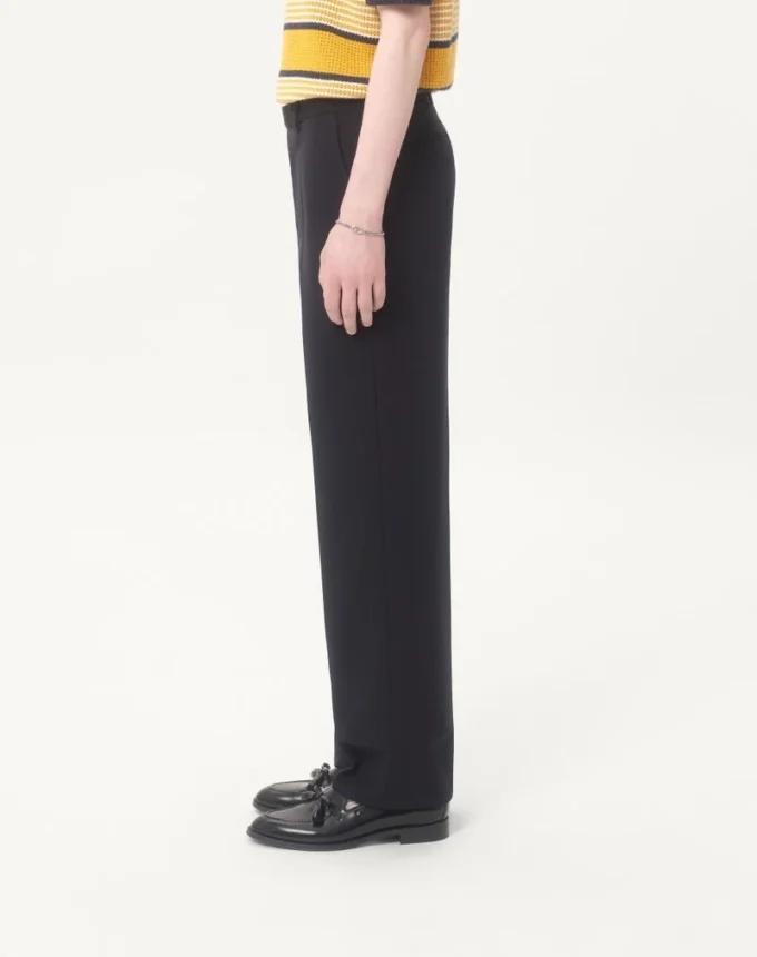 Pantalon en gabardine de laine Pantalon en gabardine de laine