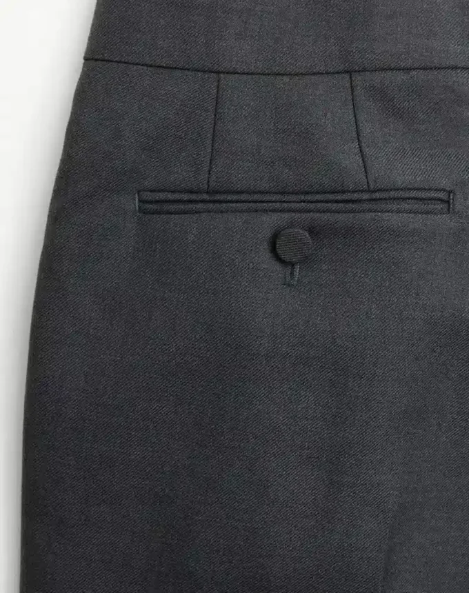 Pantalon en gabardine de laine Pantalon en gabardine de laine