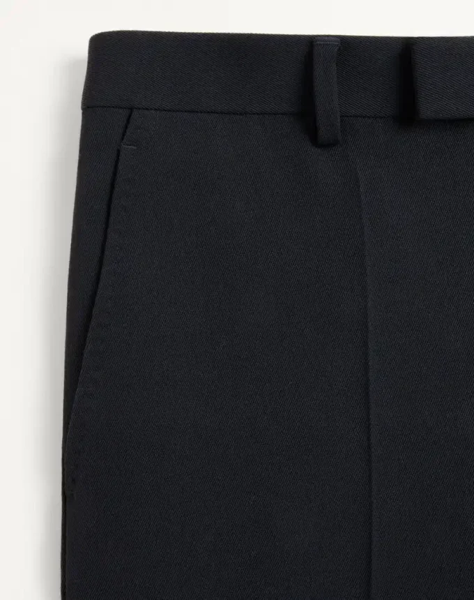 Pantalon en gabardine de laine Pantalon en gabardine de laine