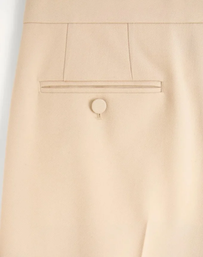 Pantalon en gabardine de laine Pantalon en gabardine de laine