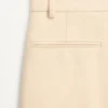 Pantalon en gabardine de laine à revers Pantalon en gabardine de laine à revers