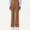 Pantalon en gabardine à revers en nylon Pantalon en gabardine à revers en nylon
