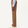 Pantalon en gabardine à revers en nylon Pantalon en gabardine à revers en nylon