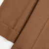 Pantalon en gabardine à revers en nylon Pantalon en gabardine à revers en nylon