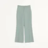 Pantalon en laine légère à carreaux Pantalon en laine légère à carreaux