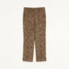 Pantalon en laine à motif Glen Plaid et revers Valentino Pantalon en laine à motif Glen Plaid et revers Valentino