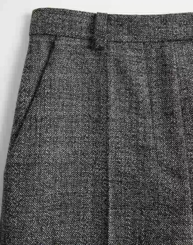 Pantalon en laine moulinée Pantalon en laine moulinée
