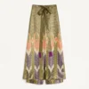 Pantalon en lurex imprimé Voyage Imaginaire Pantalon en lurex imprimé Voyage Imaginaire