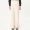 Pantalon en toile de coton à revers Pantalon en toile de coton à revers