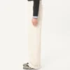 Pantalon en toile de coton à revers Pantalon en toile de coton à revers