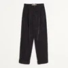 Pantalon en velours de coton et lin délavé Pantalon en velours de coton et lin délavé