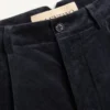 Pantalon en velours de coton et lin délavé Pantalon en velours de coton et lin délavé