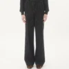 Pantalon à fines rayures en laine et soie Valentino Pantalon à fines rayures en laine et soie Valentino