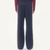 Pantalon Valentino en acétate avec patch VLogo Pantalon Valentino en acétate avec patch VLogo
