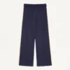 Pantalon Valentino en acétate avec patch VLogo Pantalon Valentino en acétate avec patch VLogo