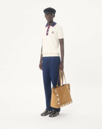Pantalon Valentino en gabardine de coton Pantalon Valentino en gabardine de coton