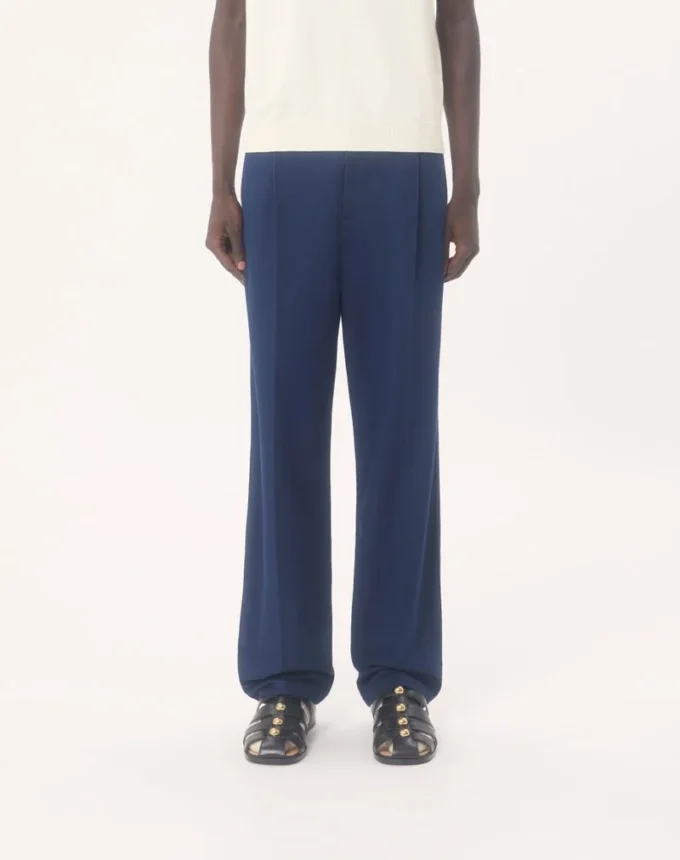 Pantalon Valentino en gabardine de coton Pantalon Valentino en gabardine de coton