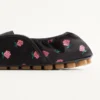 Pantoufles Rhytmika en tissu jacquard rose