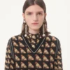 Petit gilet en laine jacquard Charles Petit gilet en laine jacquard Charles