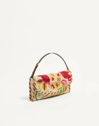 Petit sac à bandoulière brodé Valentino Garavani DeVain