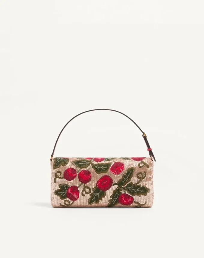 Petit sac à bandoulière brodé Valentino Garavani DeVain Petit sac à bandoulière brodé Valentino Garavani DeVain