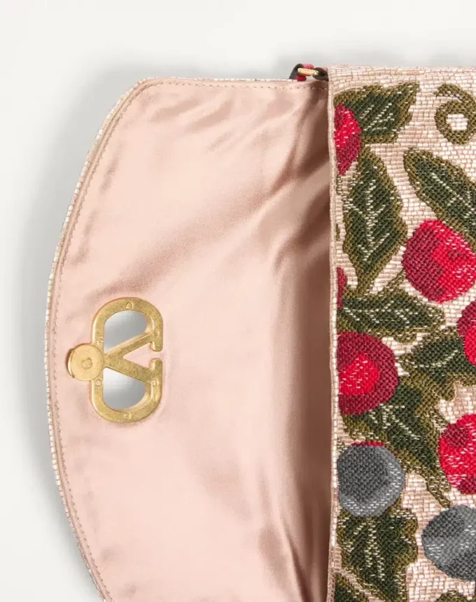 Petit sac à bandoulière brodé Valentino Garavani DeVain Petit sac à bandoulière brodé Valentino Garavani DeVain