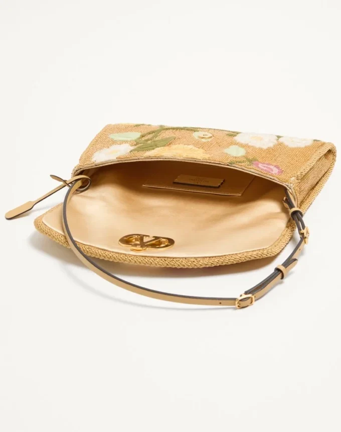 Petit sac à bandoulière brodé Valentino Garavani DeVain Petit sac à bandoulière brodé Valentino Garavani DeVain